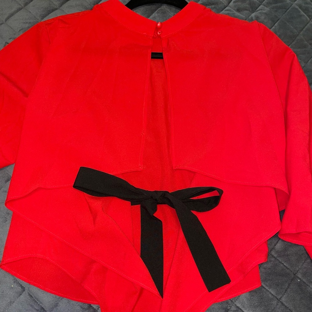 Red blouse - Picture 2 of 2